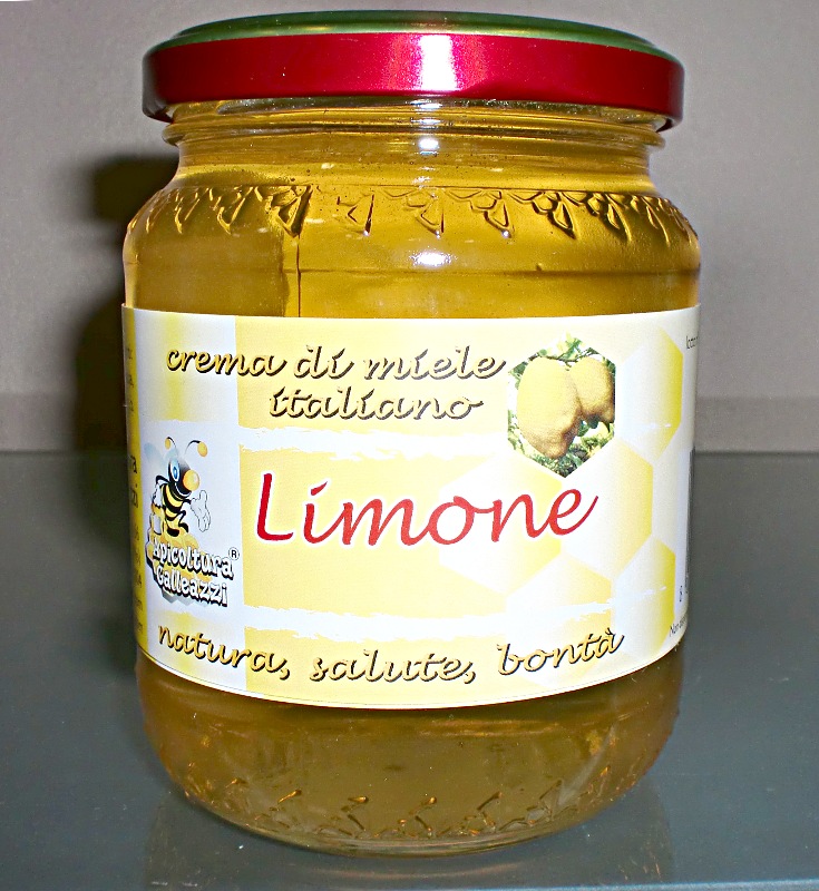Crema di miele di acacia e limone 250 gr