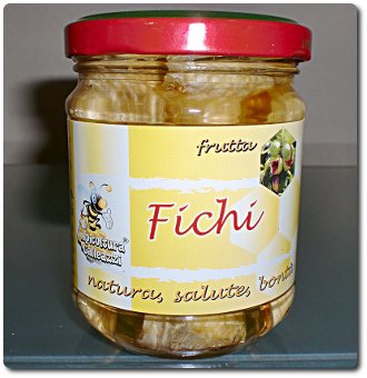 Fichi con miele di acacia 250 gr