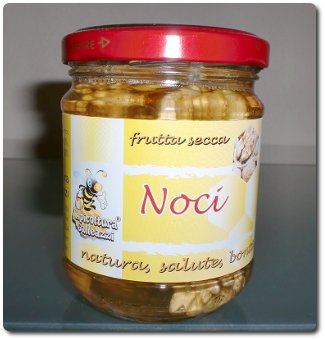 Noci e miele di acacia 250 gr